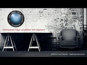 digikam Tutorial - Stichworte, tags, Schlagworte bei Bilder vergeben