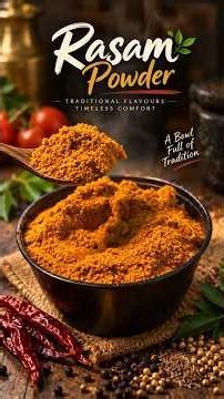 Rasam Powder l South Indian Rasam Powder #cookwithchefmasaroor