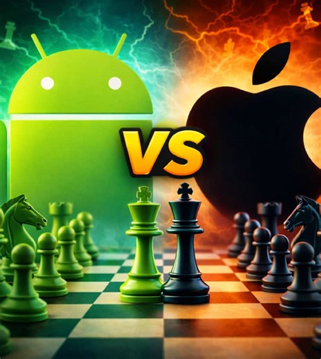 Apple vs android chessbattle#chess #chessgame #android #apple