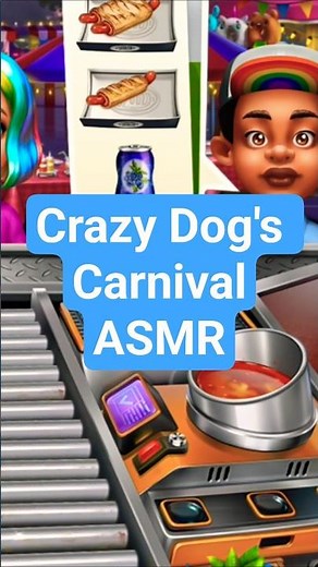 Crazy Dog's Carnival ASMR | Cooking fever game