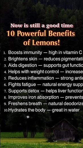 10 Amazing Benefits of Lemons