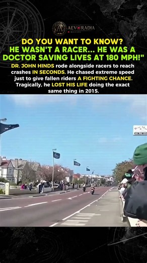 THE 180 MPH DOCTOR WHO SAVED LIVES ON THE TRACK! #history #shorts #facts