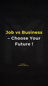 1.7M views · 12K reactions | Job vs Business – Which One Are You...