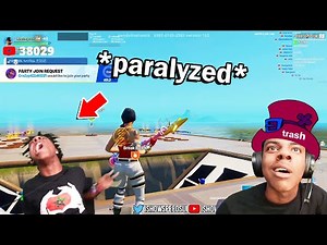 IShowSpeed gets *PARALYZED* after Losing 1v1 in Fortnite 🤣