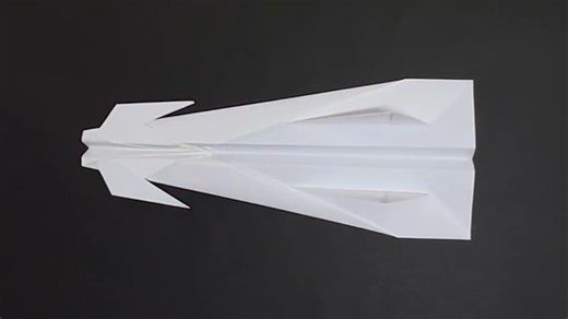 How to make a Paper Airplane ＂NEPTUNE＂ [Tutorial] ｜ Takuo Toda纸飞机海王星
