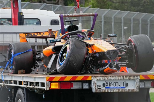 Oscar Piastri crash: McLaren driver explains pre-race crash at Australian GP