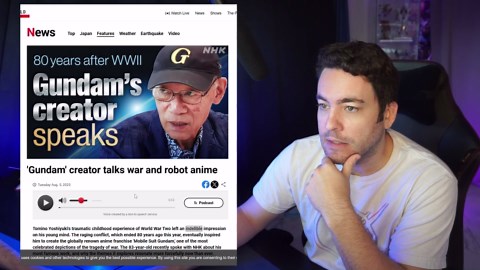 Yoshiyuki Tomino: How WWII Shaped Gundam’s Anti-War Message