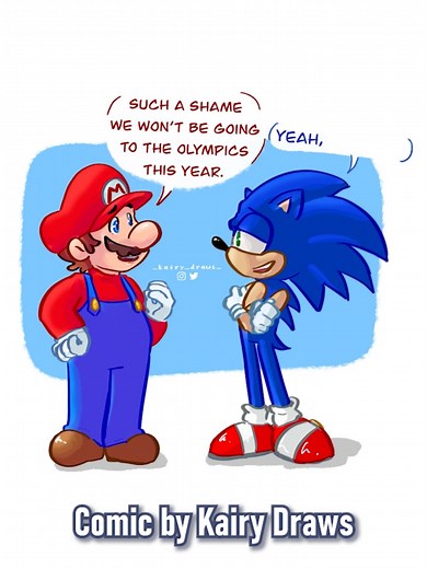 Mario and Sonic Phone Number Exchange Comic Dub