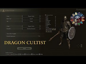 ELDEN RING - Convergence Mod Starter Class - Dragon Cultist