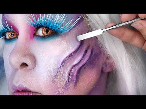 I Made EASY Mermaid Gills Using Silicone
