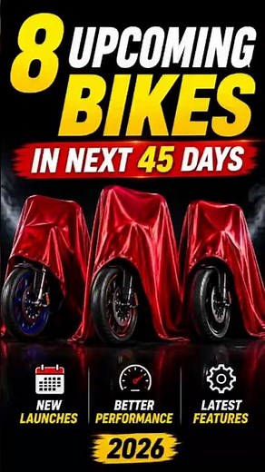 🔥8 Upcoming Bikes in Next 45 Days 2026 😱 | Yamaha R2, KTM, Pulsar & Triumph