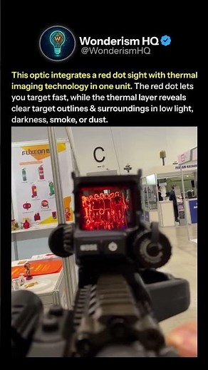 Red Dot Meets Thermal Vision
