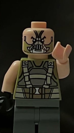 Bane Steps on a Lego #lego #batman #bane #legobatman #stopmotion #legodc #dc #funny #shorts