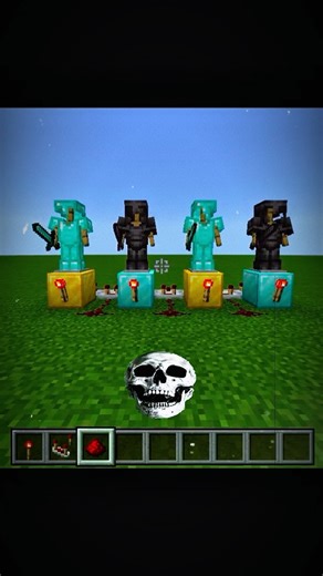 Minecraft armour stand #minecraft #viral #shorts #shortsfeed