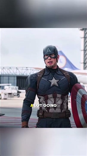 Why did Captain America drop the container on Spider-Man? #ytshorts