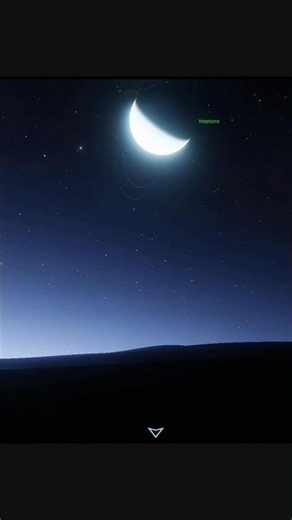Neptune from Triton phases #shorts space engine solar system