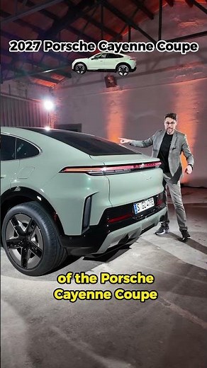 The all-new 2027 Porsche Cayenne Coupe👍!