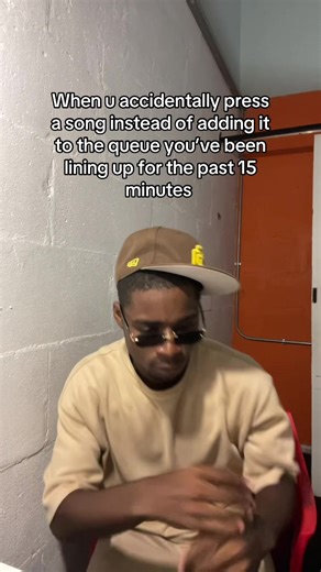 Accidental Song Selection: A Relatable Moment