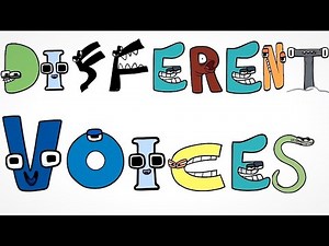 Alphabet lore (different voices)