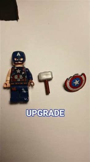 Easy way to upgrade your endgame cap #avengers #mcu #lego