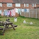 Cordless Weed Wacker Electric Grass Trimmer with 21v 4.0Ah Battery Powered,3-in-1 Brush Cutter Weed Cutter Lawn Trimmer,with Wheels Adjustable Lightweight for Lawn, Garden, Yard Care