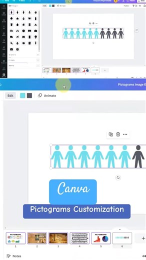 How to Edit Pictogram Graphics in Canva