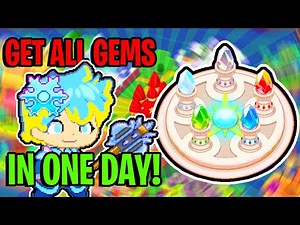 Prodigy - HOW TO GET EVERY GEM IN ONE DAY