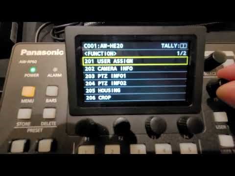 Panasonic AW-RP60 - Pt.4 - Tilt Direction