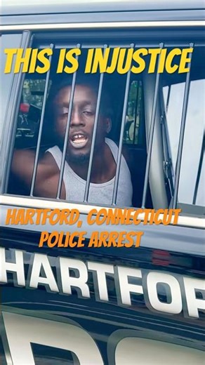Hartford, Connecticut Police Arrest — Raw Footage | Jet Black We Are The People
