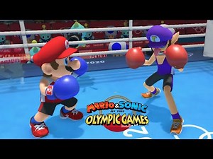 Mario & Sonic At The Olympic Games Tokyo 2020 Boxing Mario Waluigi Metal Sonic Amy & Peach Gameplay