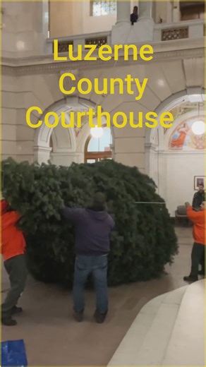 Luzerne County Courthouse is getting festive