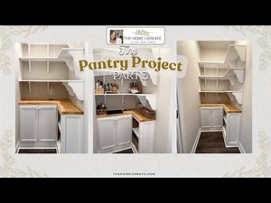 Tiny Pantry Project: Closet Pantry Reveal part 1