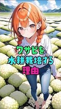 山葵を水耕栽培する理由 #雑学