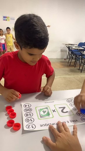 Anna Paola on Instagram: "Atividade Lúdica da Multiplicação com o 2 e 3 ano do Ensino fundamental I - Disciplina: projeto de matemática."