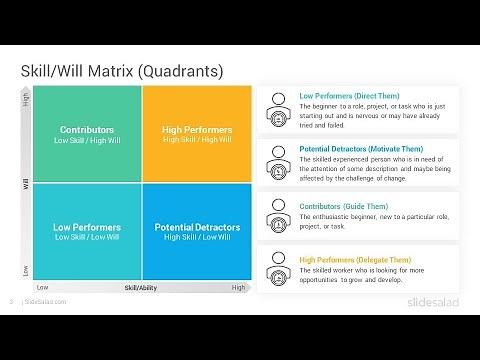Skill Will Matrix PowerPoint Template Slides - SlideSalad