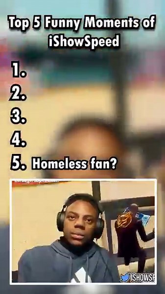 iShowSpeed Top 5 FUNNIEST Moments | Try Not to Laugh Challenge