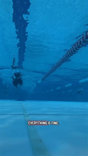 Me after 5 mins in the pool: serotonin unlocked. #SwimmerLife #PoolTherapy #SwimmingHumor