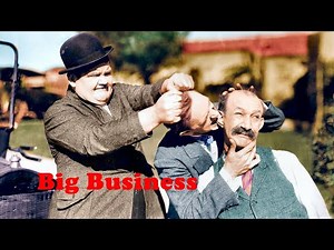 Laurel & Hardy | Big Business | complete movie