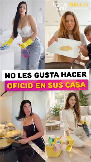 Famosas que no son limpias en su casa #chismes #noticias #chisme #telenovelas #farandula #telemundo