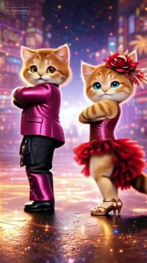 These kittens just nailed the apt dance… too cute to ignore 😭#aptdance #dancechallenge #trendingdance #danceviral