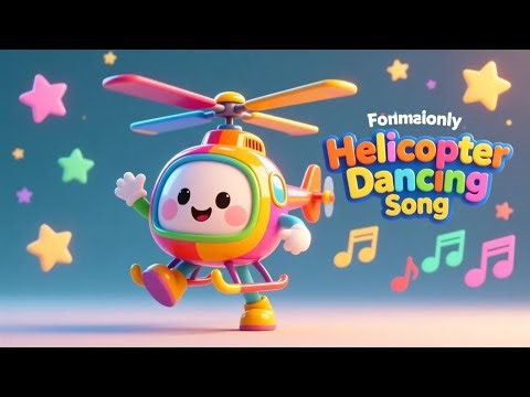 Helicopter Dancing Song for Kids | Cute Cartoon Helicopter Dance | Tamil Song | Cherry Berry Kid’s