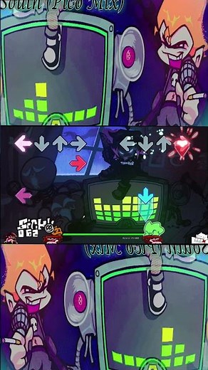 Friday Night Funkin' POLISHED (FNF Mod) It's Skid & Pump VS Pico in South (Pico Mix)