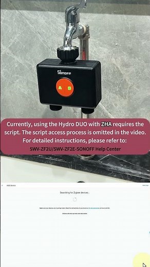 How to Add Hydro DUO to Home Assistant (ZHA Setup)