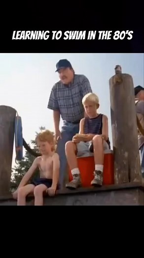 Steve K on Instagram: "Ah learning to swim in the 80s. Brings back memories. Another hilarious scene from Titus #80s #lessons #parenting #humour #foryou"