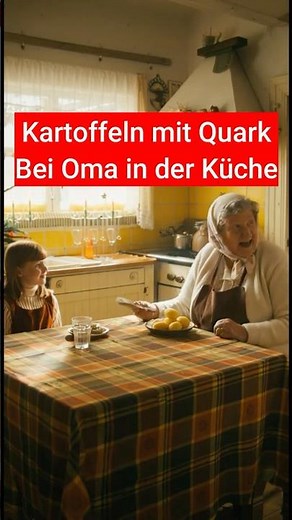 Kartoffeln mit Quark Omas gute deutsche Küche #80er #nostalgie
