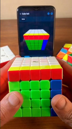 Solving Last Step Of 5 by 5 Rubik's Cube #shorts #viral #rubikscube