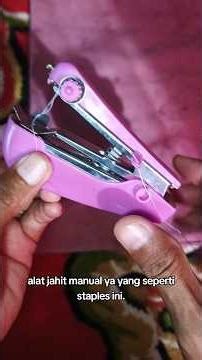 Sew your own cloth at home using the Springcome portable sewing machine #springcome #portablesewi...