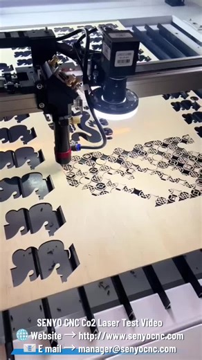 Wood Laser Cutting & Engraving with CO₂ Laser Machine