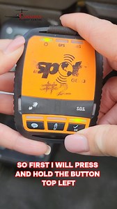 Spot Tracker on! 📡 Tracks our position every 2 minutes during flight. Don’t forget: turn it on correctly or no one will know where you are. #FlyingSafe #PilotLife | Canadian Flight Centre