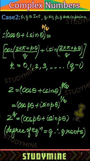 Complex Number | De Moivre’s Theorem